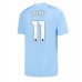 Tanie Strój piłkarski Manchester City Jeremy Doku #11 Koszulka Podstawowej 2023-24 Krótkie Rękawy